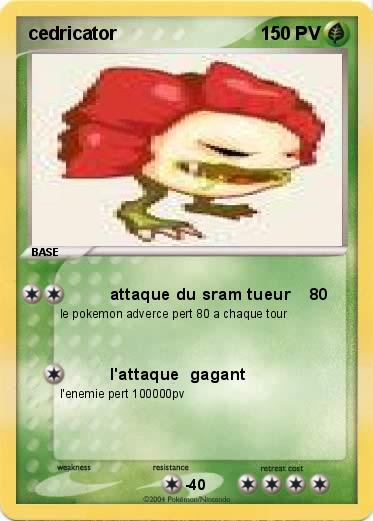 Pokemon cedricator