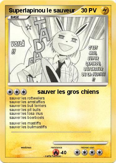 Pokemon Superlapinou le sauveur