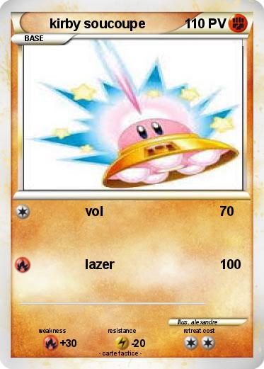 Pokemon kirby soucoupe