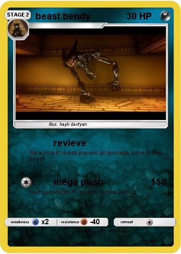 Pokemon beast bendy