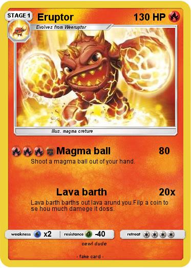 Pokemon Eruptor