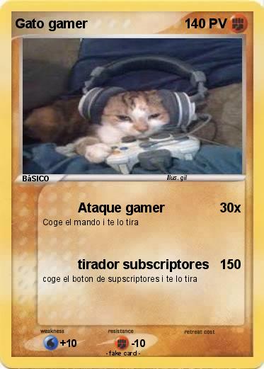Pokemon Gato gamer