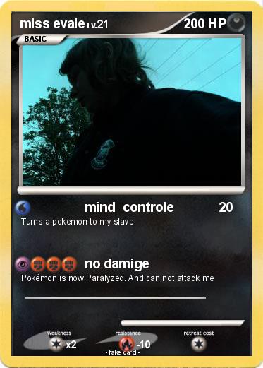 Pokemon miss evale