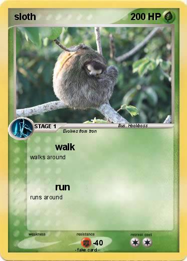 Pokemon sloth
