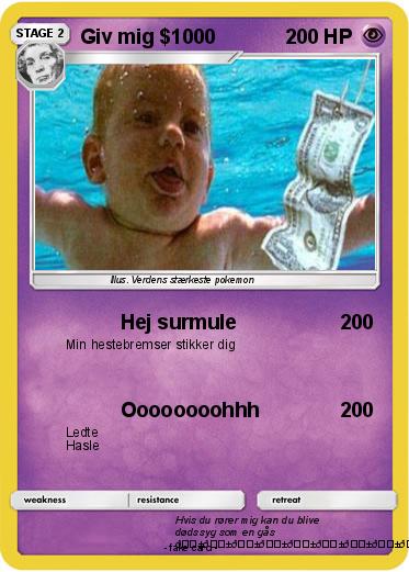 Pokemon Giv mig $1000