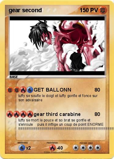 Pokemon gear second