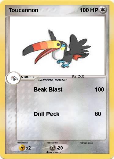 Pokemon Toucannon