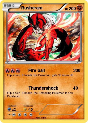 Pokemon Rusheram