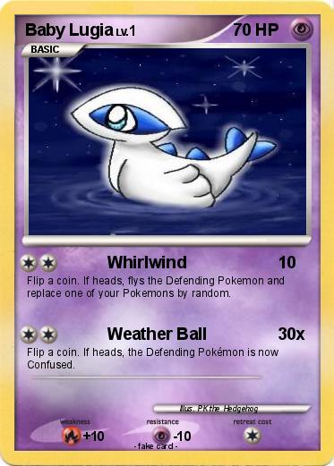Pokemon Baby Lugia
