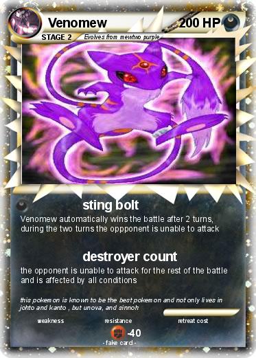 Pokemon Venomew