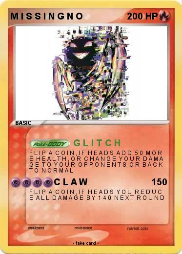 Pokemon M I S S I N G N O