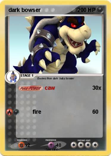 Pokemon dark bowser