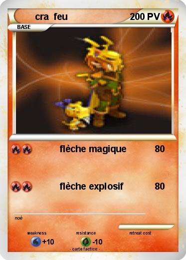 Pokemon cra  feu