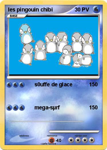 Pokemon les pingouin chibi