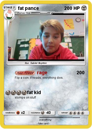 Pokemon fat pance