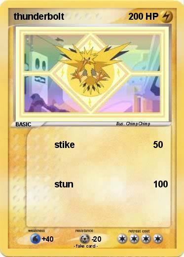 Pokemon thunderbolt