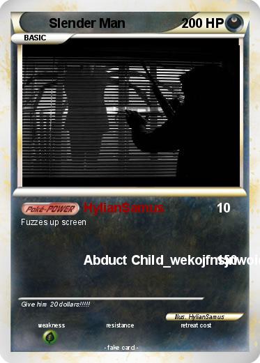 Pokemon Slender Man