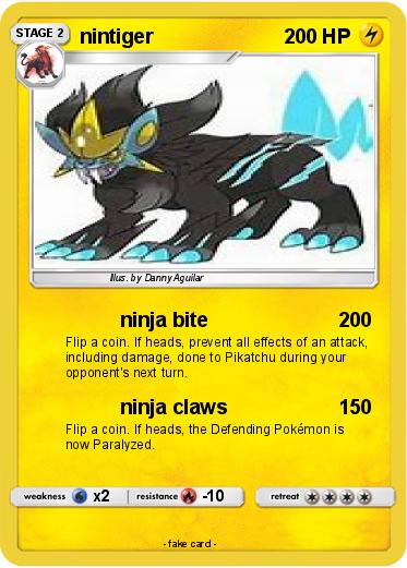 Pokemon nintiger