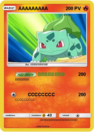 Pokemon AAAAAAAAA