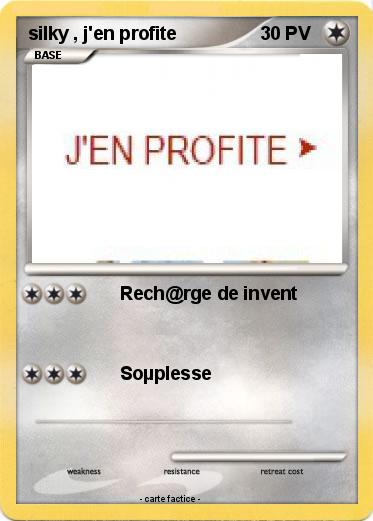 Pokemon silky , j'en profite