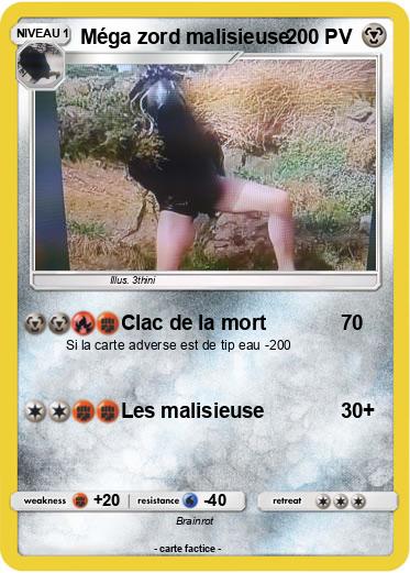 Pokemon Méga zord malisieuse