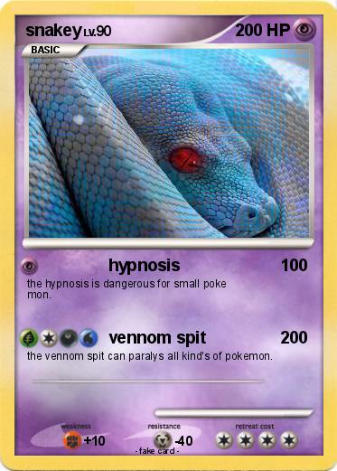 Pokemon snakey