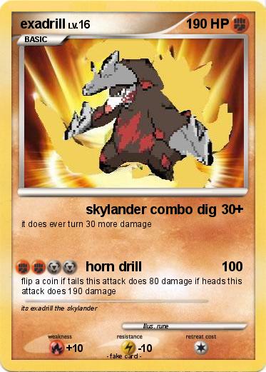Pokemon exadrill