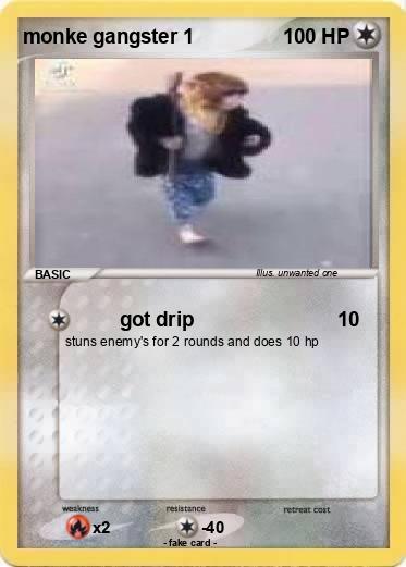 Pokemon monke gangster 1