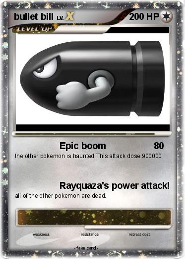 Pokemon bullet bill
