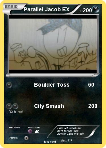 Pokemon Parallel Jacob EX