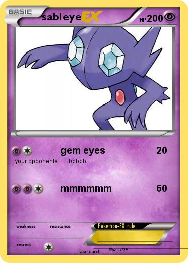 Pokemon sableye