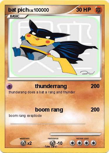 Pokemon bat pich