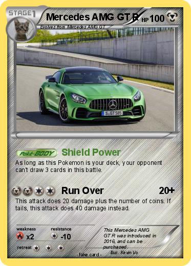 Pokemon Mercedes AMG GT R