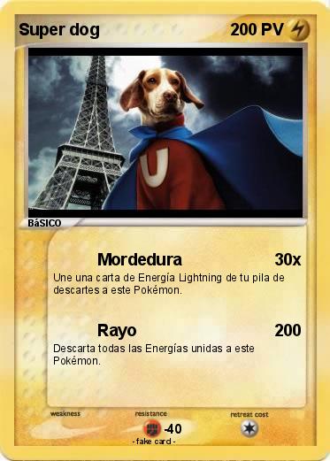 Pokemon Super dog