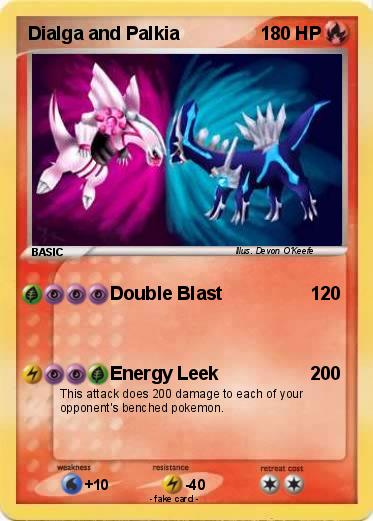Pokemon Dialga and Palkia