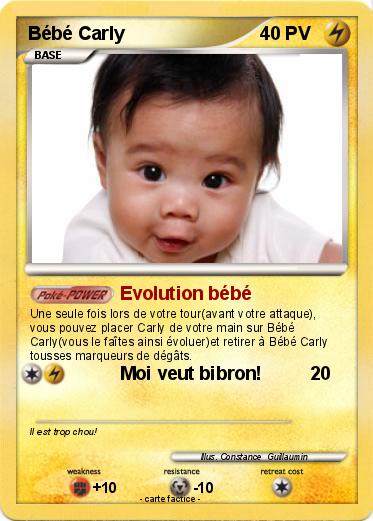 Pokemon Bébé Carly