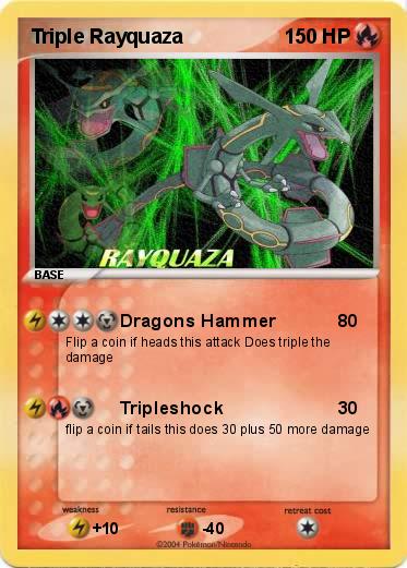 Pokemon Triple Rayquaza