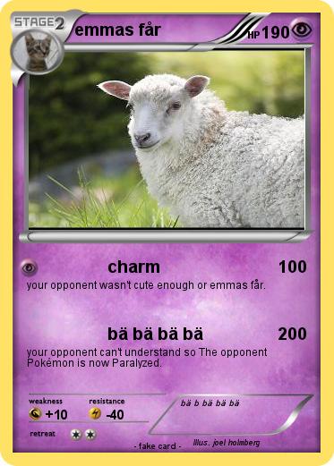 Pokemon emmas får