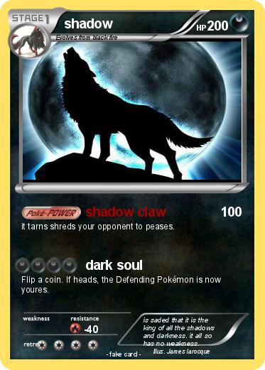 Pokemon shadow
