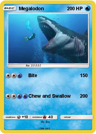 Pokemon Megalodon