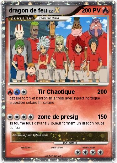 Pokemon dragon de feu