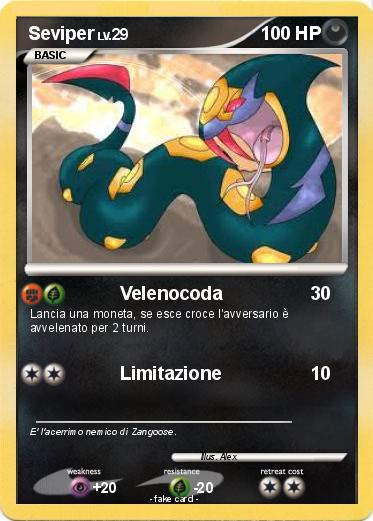 Pokemon Seviper