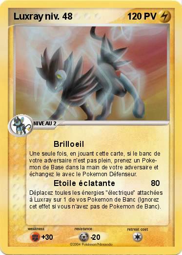 Pokemon Luxray niv. 48