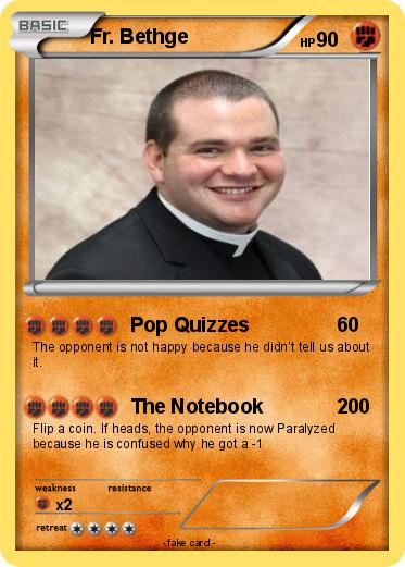 Pokemon Fr. Bethge