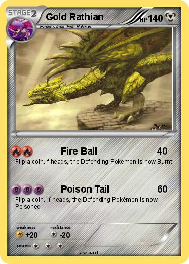 Pokemon Gold Rathian