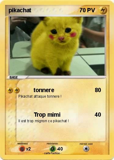 Pokemon pikachat