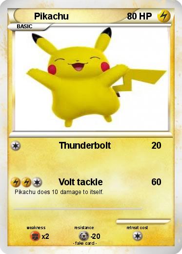 Pokemon Pikachu