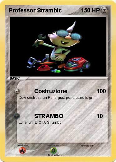 Pokemon Professor Strambic