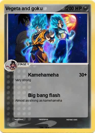 Pokemon Vegeta and goku