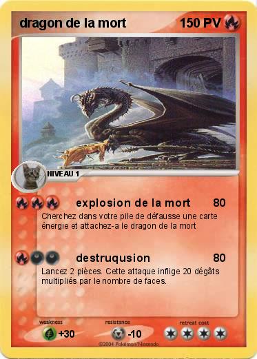 Pokemon dragon de la mort